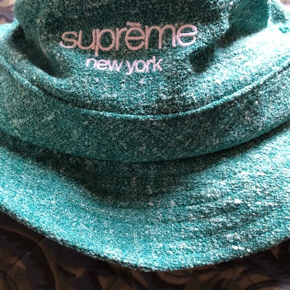 NEW Supreme Classic logo Terry Crusher Teal M/L 購入新作 Supreme Crusher Terry Logo Classic ハット
